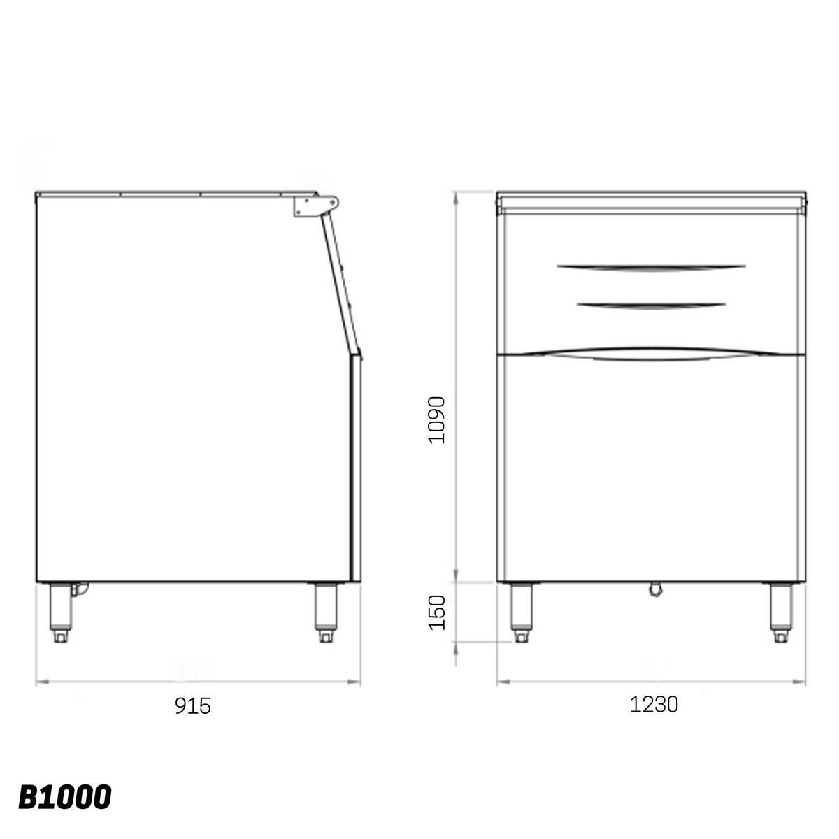 Ice Storage Bin