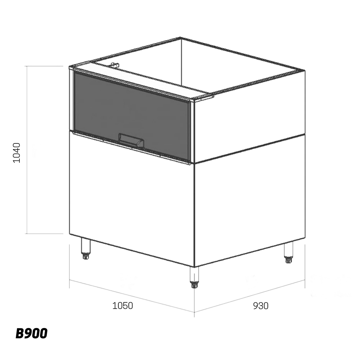 Ice Storage Bin